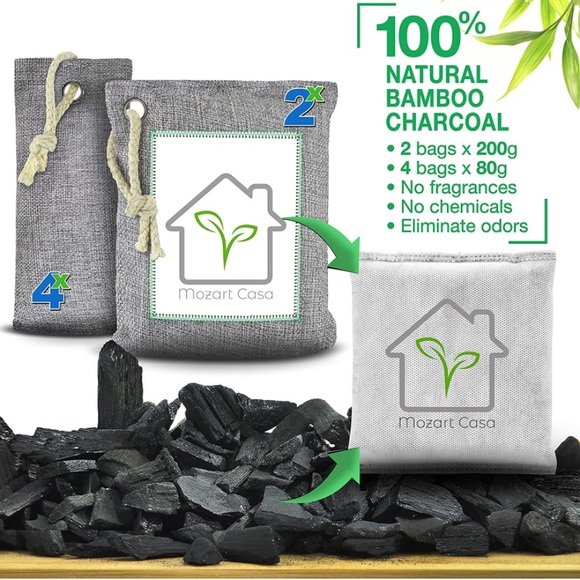 Mozart Casa Nature Fresh Activated Charcoal Bags - Picture 2 of 7